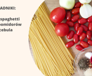 Makaron z pomidorkami w 15 minut