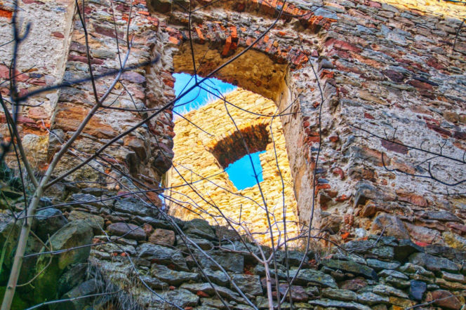 Ruiny Pałacu w Podzamczu Piekoszowskim