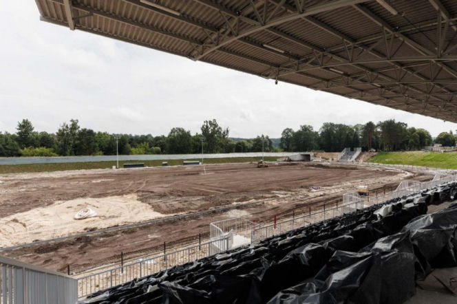 Remont stadionu Granatu w Skarżysku (lipiec 2026)