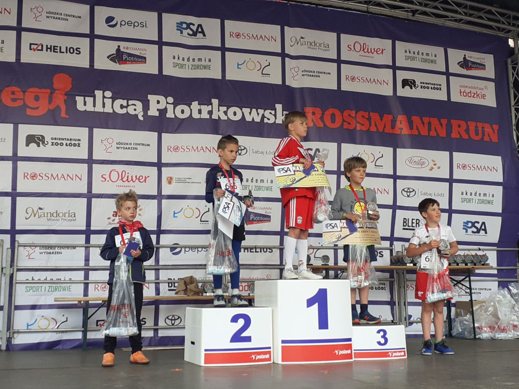 Mini Bieg Ulicą Piotrkowską Rossmann Run