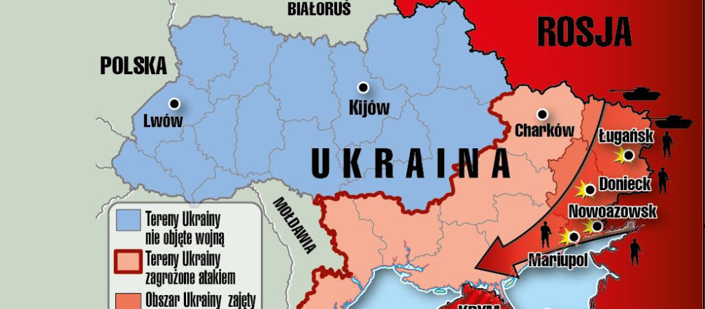 Putin zagarnia Ukrainę