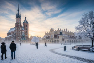 Mróz atakuje Kraków 19.01.2026! Czy miasto zamarznie na kość?