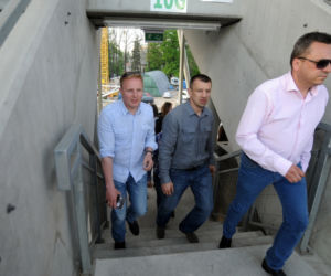 Adamek na trybunach