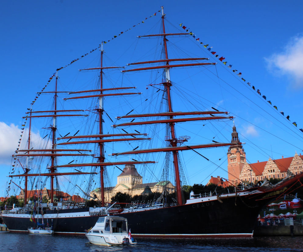 Sedov na The Tall Ships Races 2017 w Szczecinie