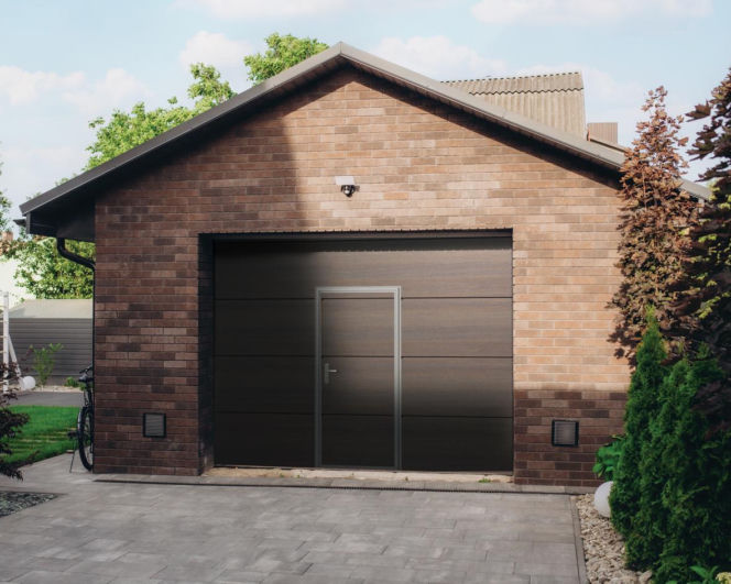 elegancka brama garażowa