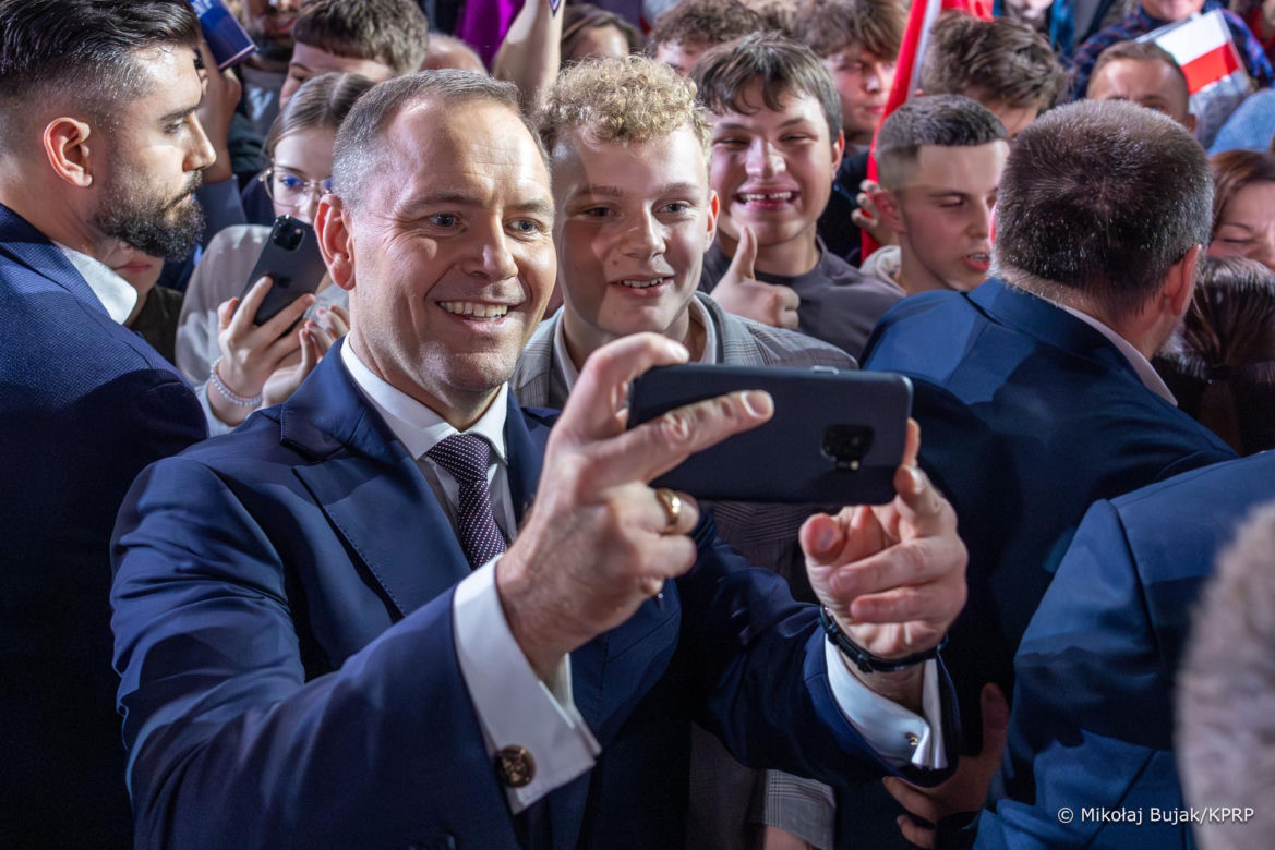 Prezydeny Nawrocki w Mińsku Mazowieckim