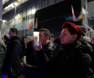 Wojna na Ukrainie. Protest w Katowicach [ZDJĘCIA]