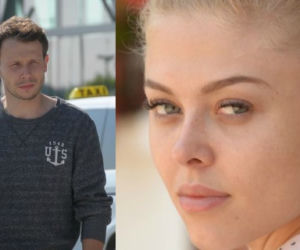 Pierwsza miłość. Radek (Mateusz Banasiuk), Jowita (Joanna Opozda)