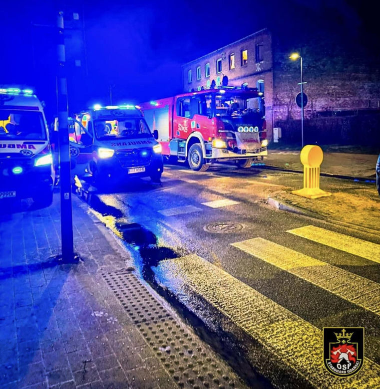 Pożar kamienicy. 14-latek wyskoczył przez okno, uciekając przed ogniem
