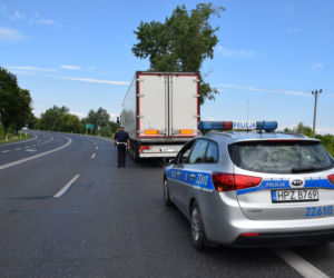 Pijany kierowca ciężarówki
