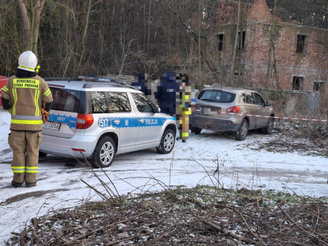 Makabryczne odkrycie w Starym Dębcu niedaleko Kościana