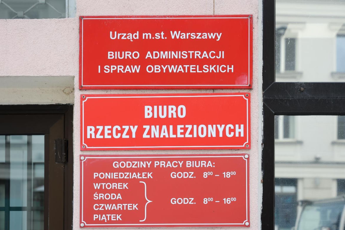 Nieprawdopodobne co gubią warszawiacy. Portfele i telefony to dopiero początek