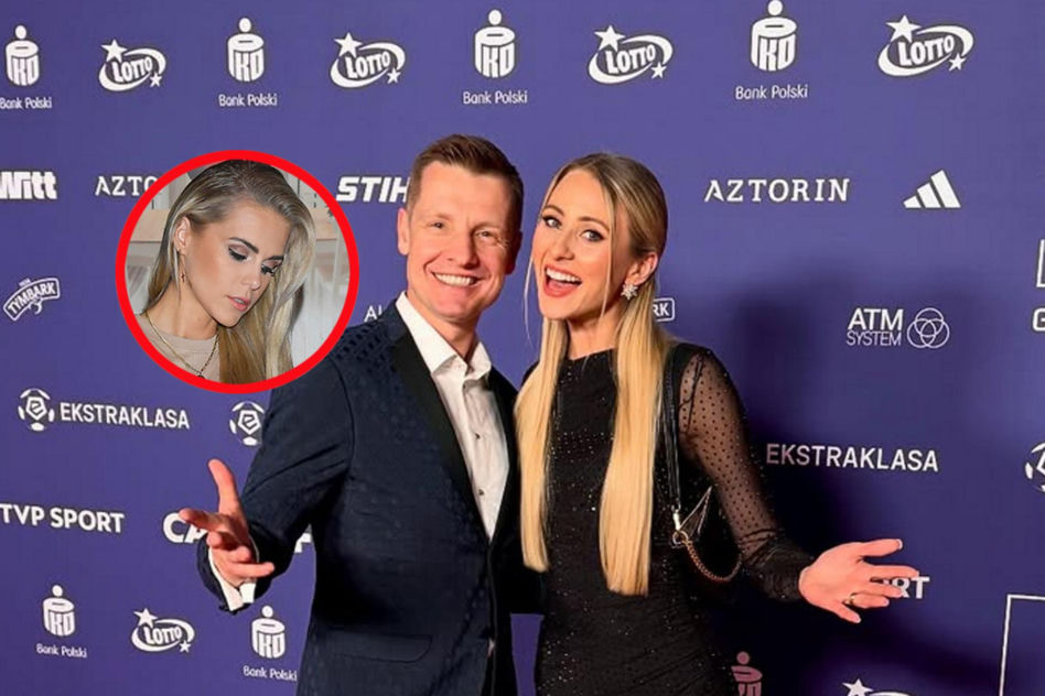 Rafał Mroczek na gali Ekstraklasy