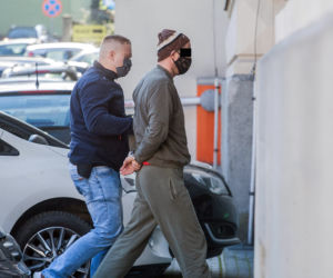 Pociął Franka, bo wjechał do lasu