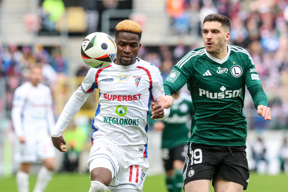 Górnik Zabrze podjął u siebie Legię Warszawę