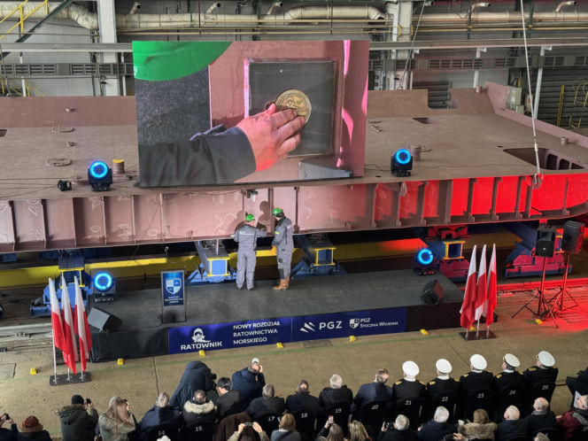 Budowa Ratownika ruszyła na dobre. Nowoczesny okręt wzmocni Marynarkę Wojenną