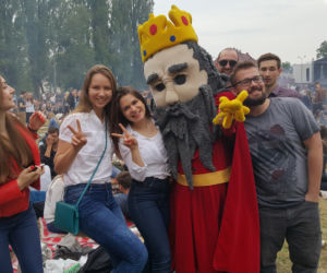 Królewskie grillowanie na Blokadzie Łużyka w Bydgoszczy [ZDJĘCIA]