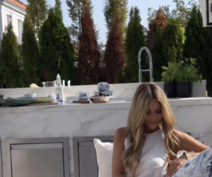 Małgorzata Rozenek i jej taras