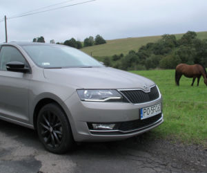 Skoda Rapid w Bieszczadach 