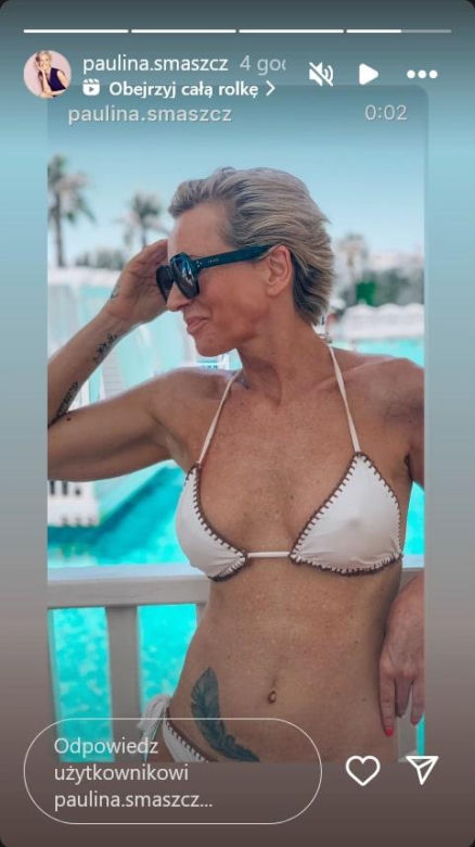 Paulina Smaszcz w mikroskopijnym bikini. Ależ ona wygląda!