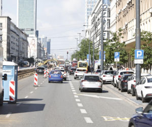 Remont torów na Jerozolimskich