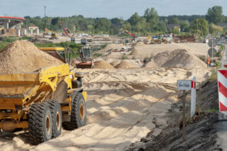 Obwodnica Kołbieli w budowie. Kiedy pierwsze samochody pojadą obwodnicą Kołbieli?