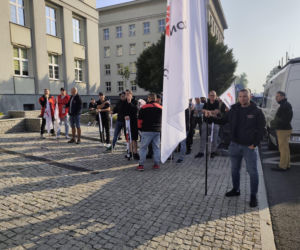 Górnicy protestują przeciw zwolnieniom