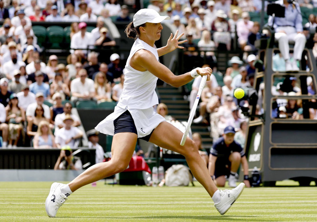 Rodzina Igi Świątek na Wimbledonie