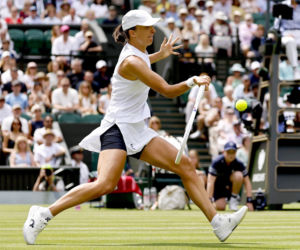 Rodzina Igi Świątek na Wimbledonie