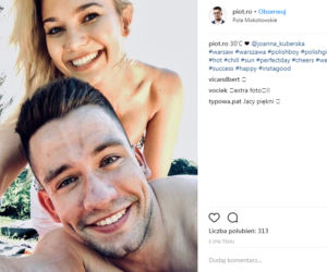 Joanna Kuberska z chłopakiem