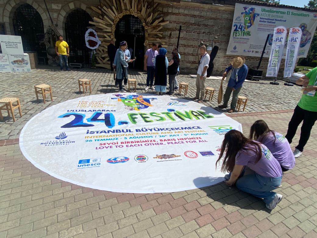 Rękawice furmańskie na festiwalu w Turcji 
