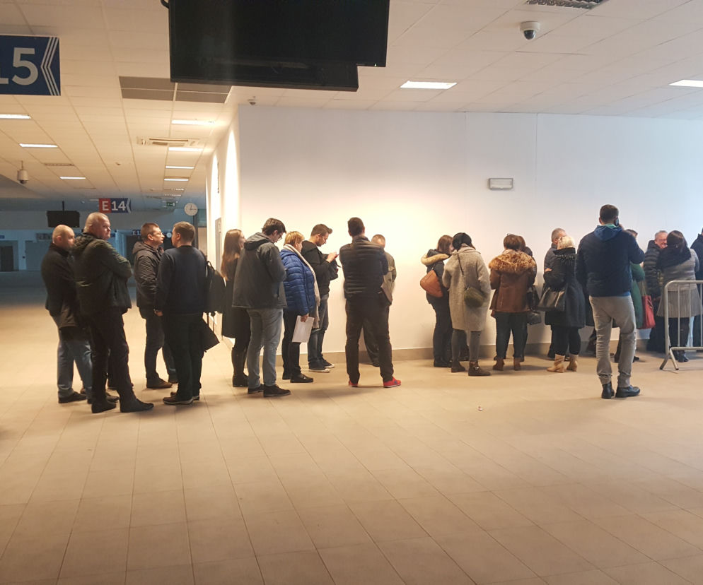 Kolejka w biurze
