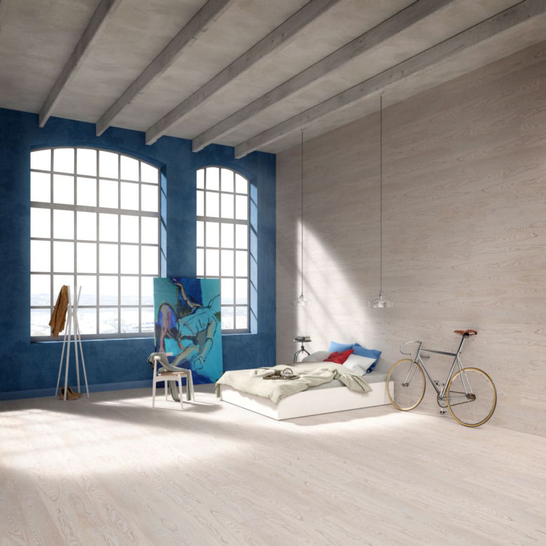 Aranżacja wnętrza z podłogą Baltic Wood