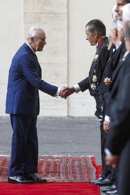 Król Karol III w Watykanie! Dziś wizyta u Leona XIV