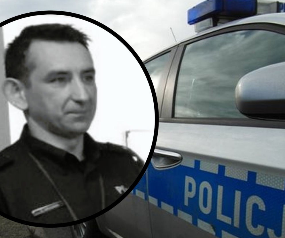 Hrubieszów: Przedwczesna śmierć policjanta. Wzruszające wspomnienie Pawła Gruszki