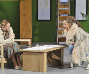 Anna Guzik i Joanna Liszowska