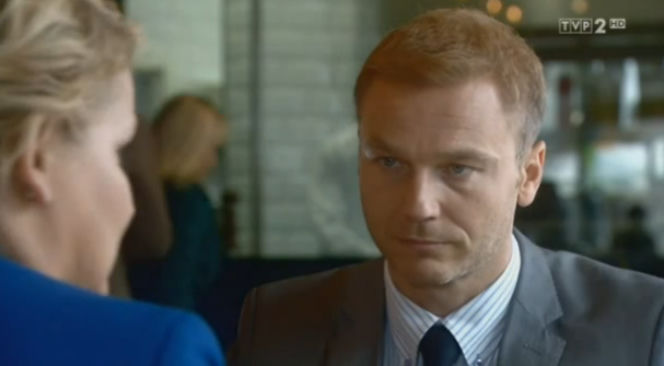 ''M jak miłość'' 1035 Andrzej (Krystian Wieczorek) Marta (Dominika Ostałowska)
