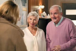 Barwy szczęścia, odc. 3352. Wanda (Maja Barełkowska), Krzysztof Jaworski (Jacek Kałucki), Krystyna (Hanna Bieluszko)