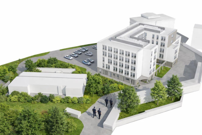 Kilka pięter i podziemny parking. Komenda Miejska Policji w Lesznie będzie rozbudowana