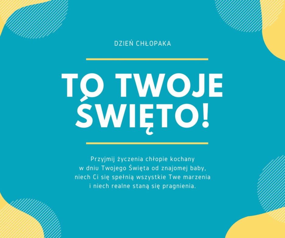 Kartki na Dzień Chłopaka 2025. Piękne obrazki z życzeniami za darmo