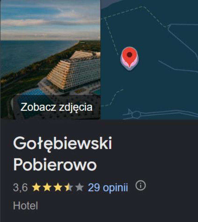 Opinie hotelu Gołębiewski 01.07.2026 r.