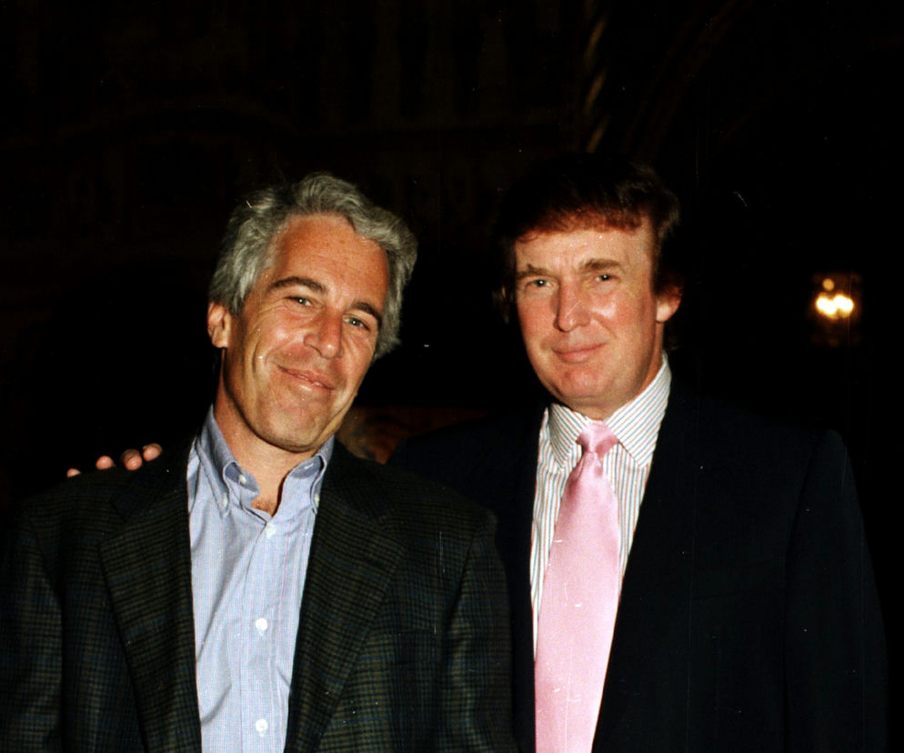 Jeffrey Epstein i Donald Trump