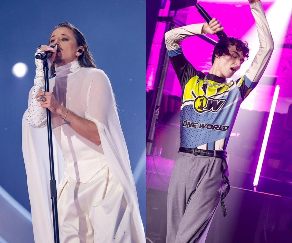 Michał Szpak i Marcin Maciejczak