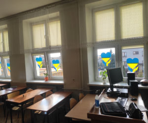 Dzien Solidarności z Ukrainą w PSP nr 29 w Radomiu