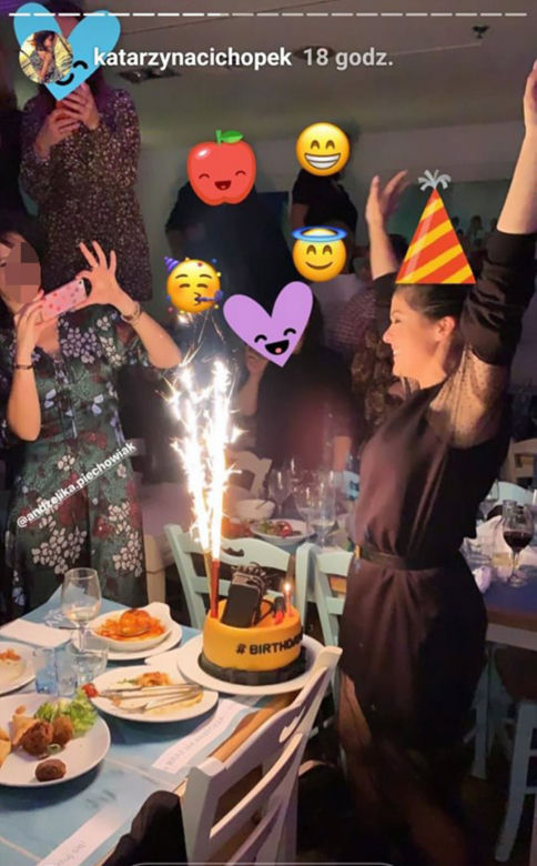 Kasia Cichopek płacze w swoje urodziny