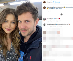 Joanna Opozda masuje się przed porodem