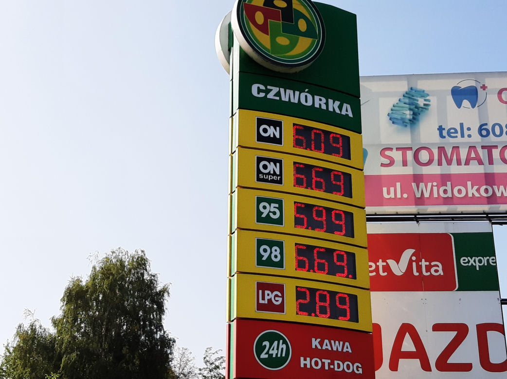 Aktualne ceny paliw na stacjach w Rzeszowie