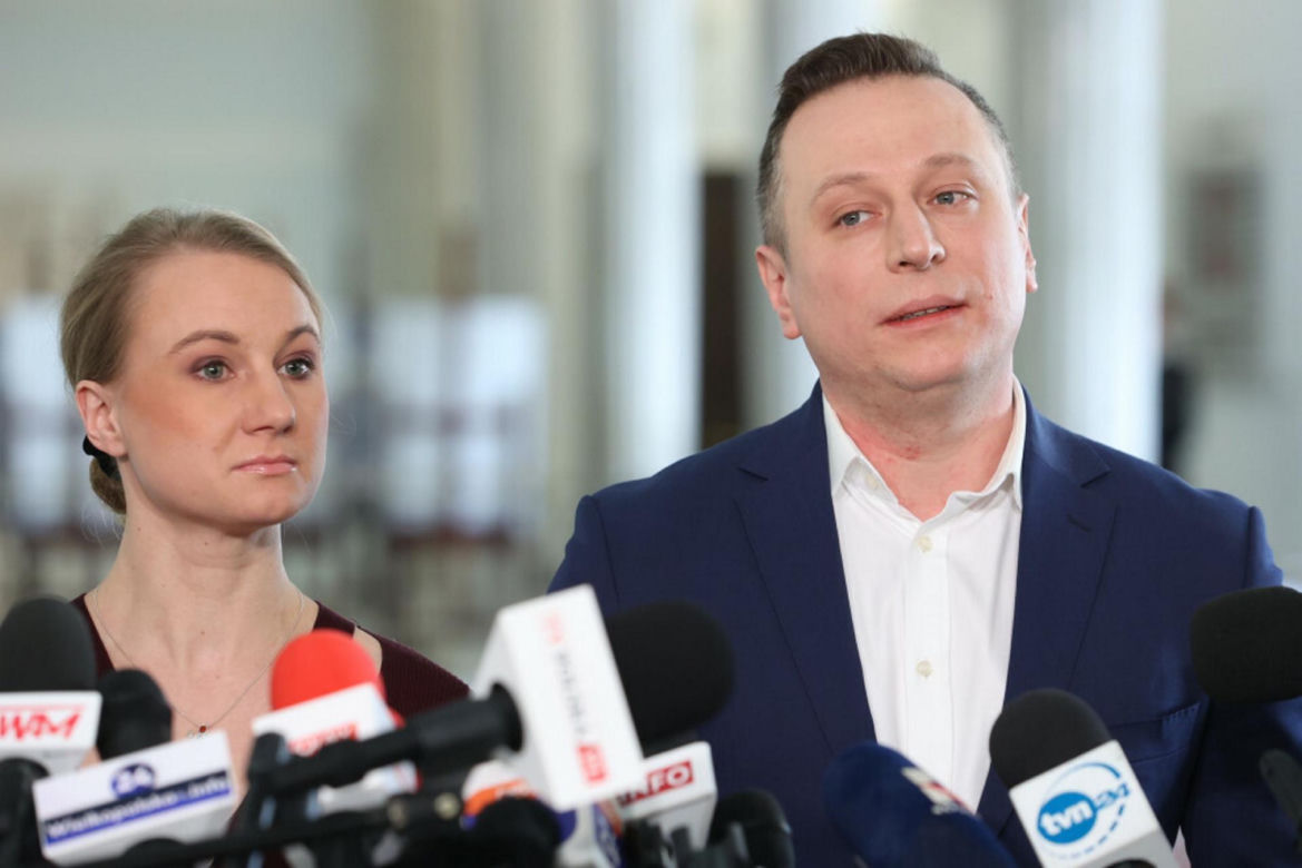 Krzysztof Brejza z żoną Dorotą