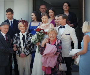 M jak miłość. Ślub Natalki (Dominika Suchecka) i Adama (Patryk Szwichtenberg)