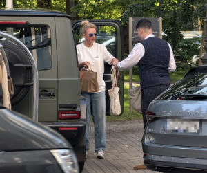 Martyna Wojciechowska z ogromną ilością ubrań w Sopocie